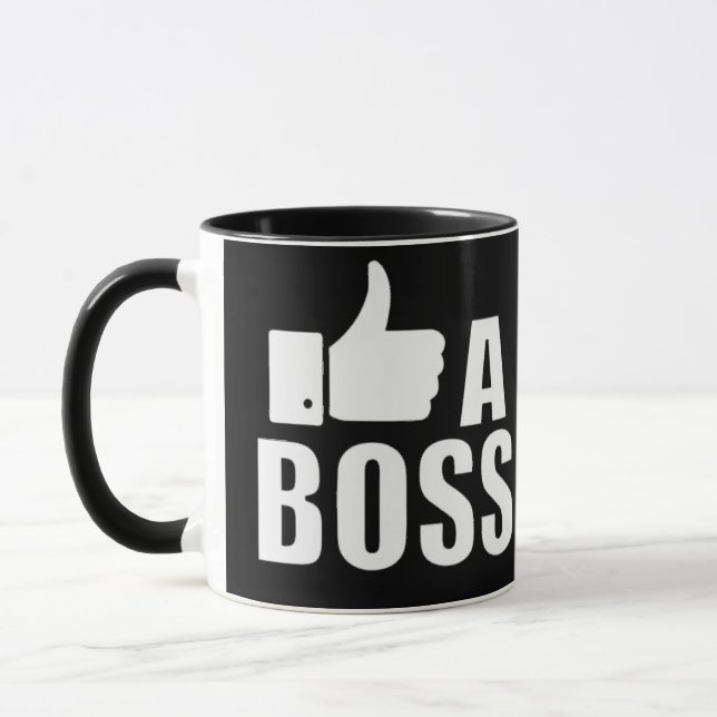 Like A Boss Mug (Left)