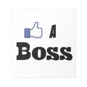 Like A Boss Notepad