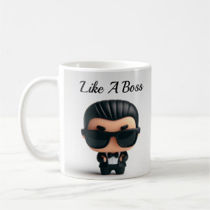 Like A Boss Personalised Mug/Coffee Mug/Gift Coffee Mug