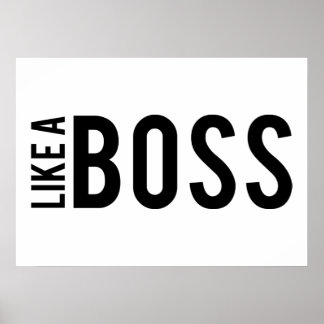 LIKE a BOSS Poster