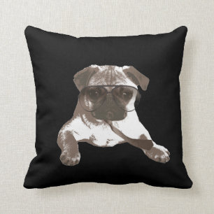 Like A Boss Pug Cushion