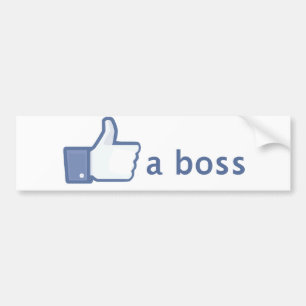 Like A Boss sticker