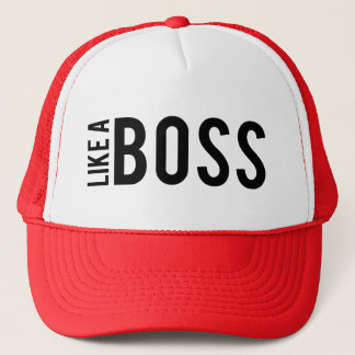 LIKE a BOSS Trucker Hat