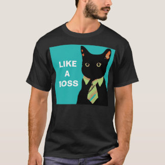 Like a Box funny business cat tee shirt