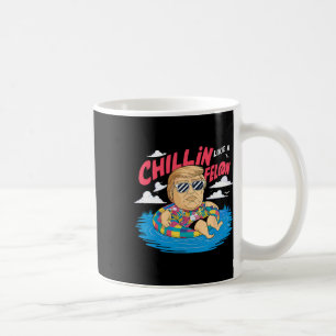 Like A Felon Donald Trump In A Beach Election  Coffee Mug