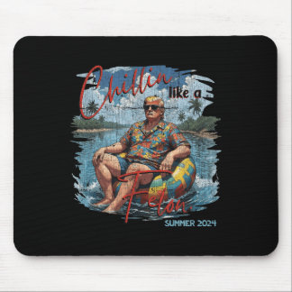 Like A Felon Retro Summer Vintage Funny Trump 2024 Mouse Mat