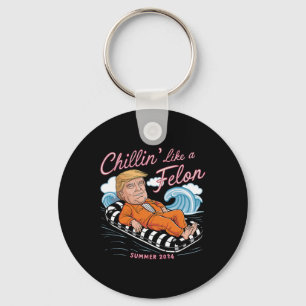 Like A Felon Trump 2024 Funny Summer Gifts Key Ring