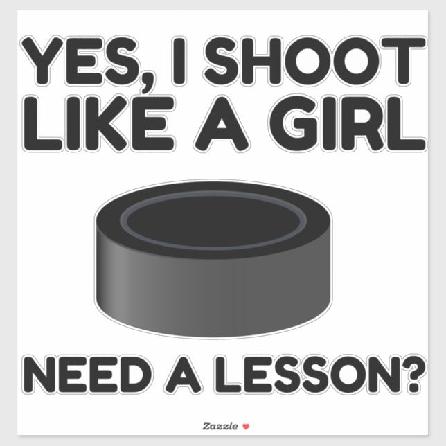 LIKE A GIRL HOCKEY (Sheet)