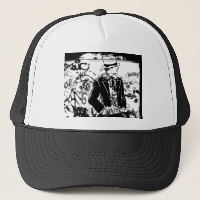 LIKE A GRAFFITI TAG STYLE #5 TRUCKER HAT (Front)