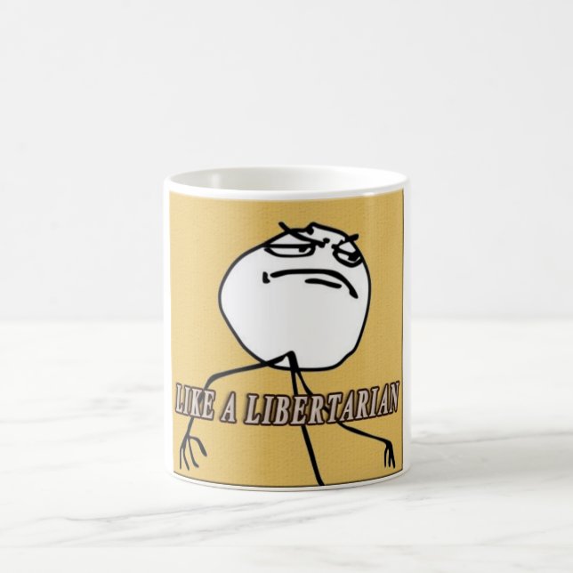 Like A Libertarian Official Mug (Center)