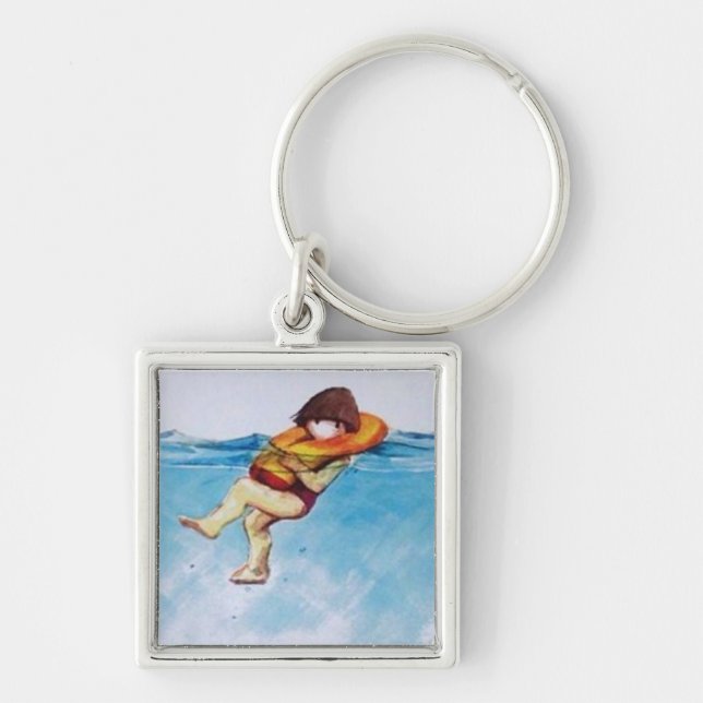 Like a Life Jacket Key Ring (Front)