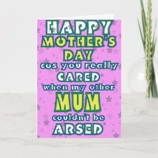 Like a Mom Foster mother's day card