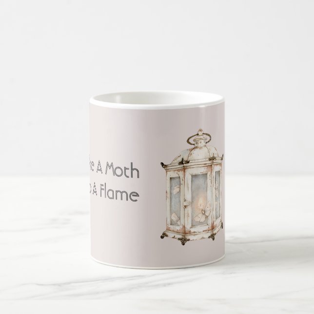 Like A Moth To A Flame Coffee Mug (Center)