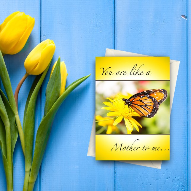 Like A Mother To Me Mother's Day Yellow Daisy Card (Creator Uploaded)