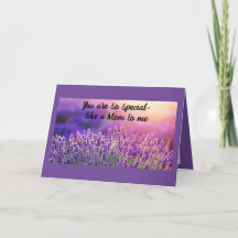 Like a Mum Custom Mother's Day Card