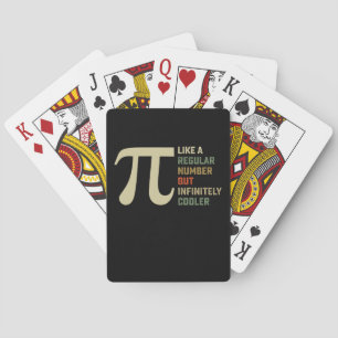 Like a Regular Number But Infinitely Cooler Pi Day Playing Cards