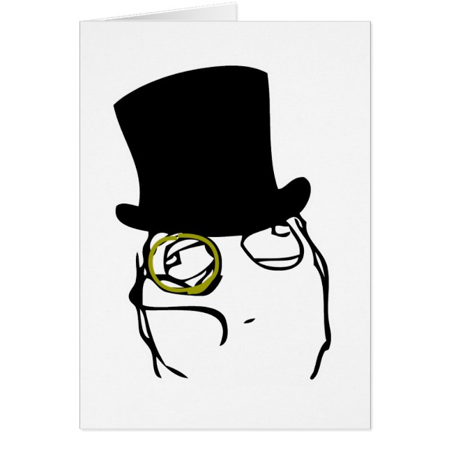 Like a Sir Rage Face Meme (Front)
