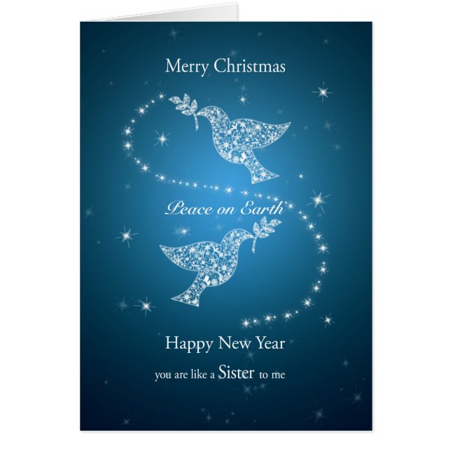 Like a Sister To Me, Doves of Peace Christmas (Front)