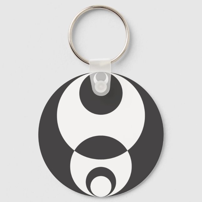 Like a sphere key ring (Front)