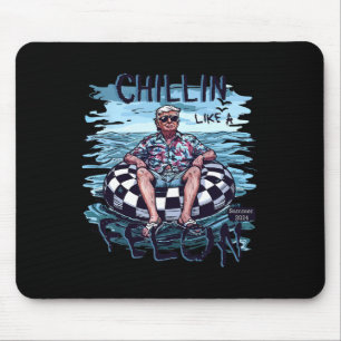 Like A Villain Summer 2024 Funny Trump Supporter Mouse Mat