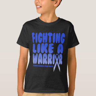 Like A Warrior! Hydrocephalus Awareness T-Shirt