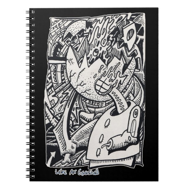 Like an Eggshell Notebook (Front)