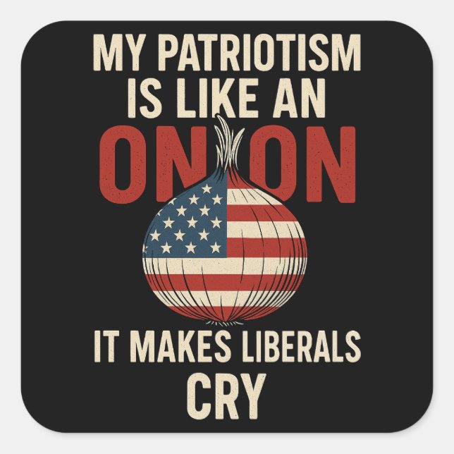 Like An Onion Sticker (Front)