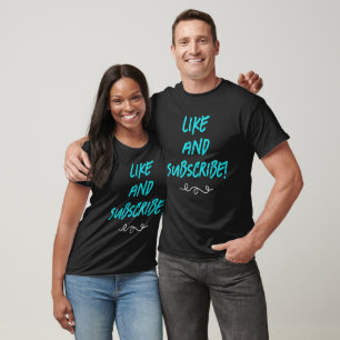 Like And Subscribe! Unisex T-Shirt