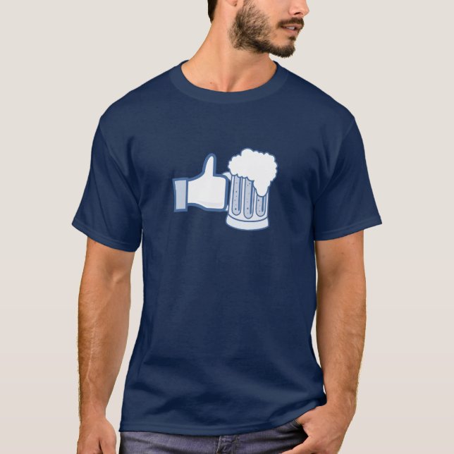 Like Beer T-Shirt (Front)