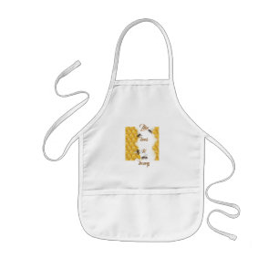 "Like Bees To Honey" Kids Apron