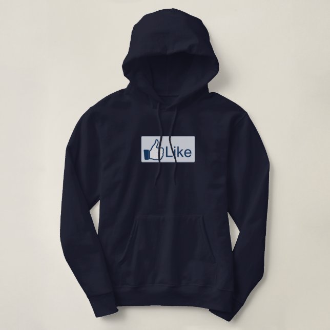Like Button Hoodie (Design Front)
