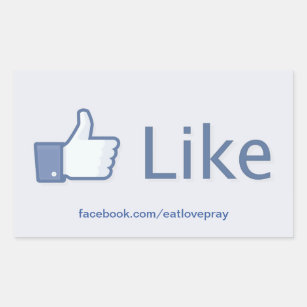 Facebook Like Stickers & Labels | Zazzle UK