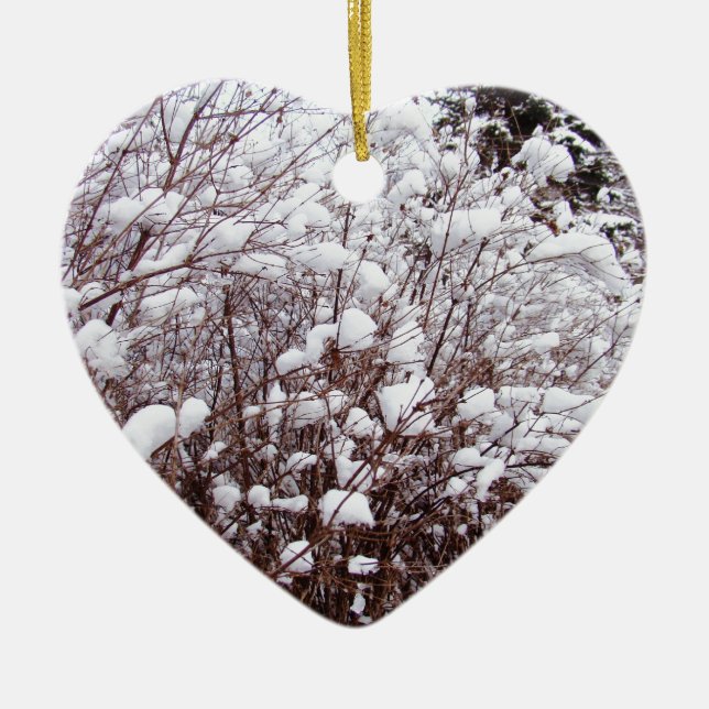Like Cotton Ceramic Tree Decoration (Front)
