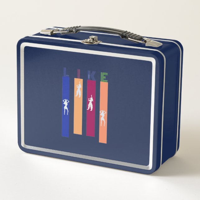 Like design  metal lunch box (Front)