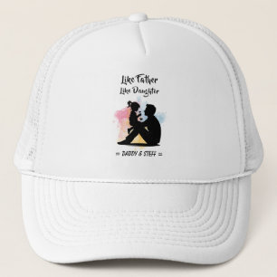 Like Father Like Daughter - Custom Name (2) Trucker Hat