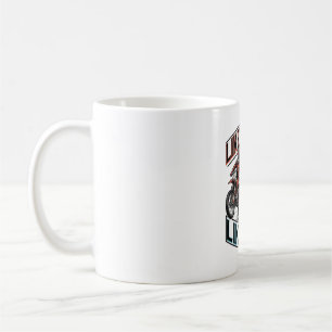 Like Father Like Son Motocross Vintage Vector Shir Coffee Mug