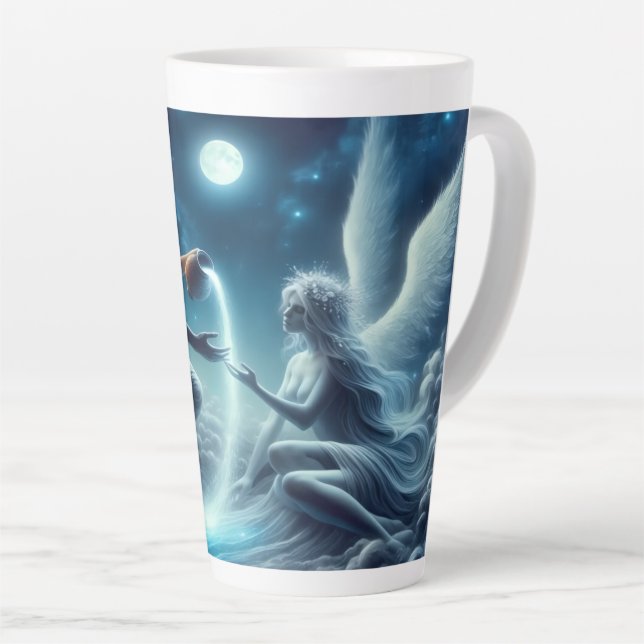 Like Fine Wine Latte Mug (Right Angle)