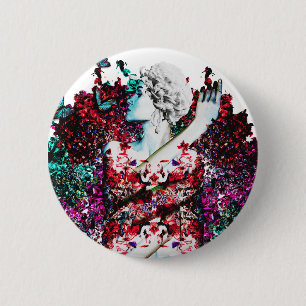Like Flowering Flowers 6 Cm Round Badge