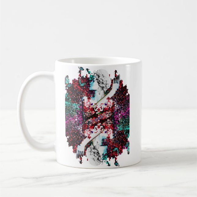 Like Flowering Flowers Coffee Mug (Left)