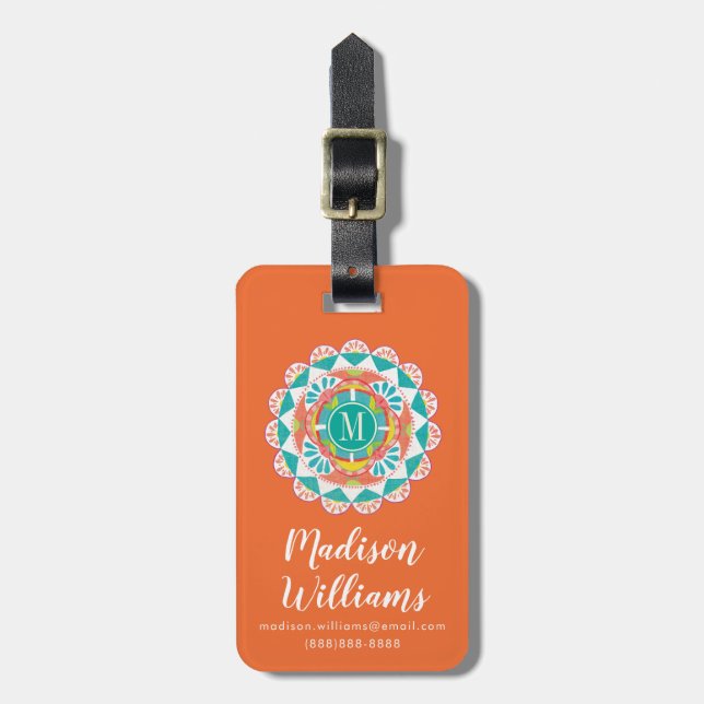 Like Frida IV Luggage Tag (Front Vertical)