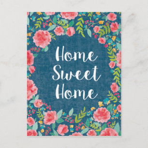 Like Frida VII Home Sweet Home Postcard