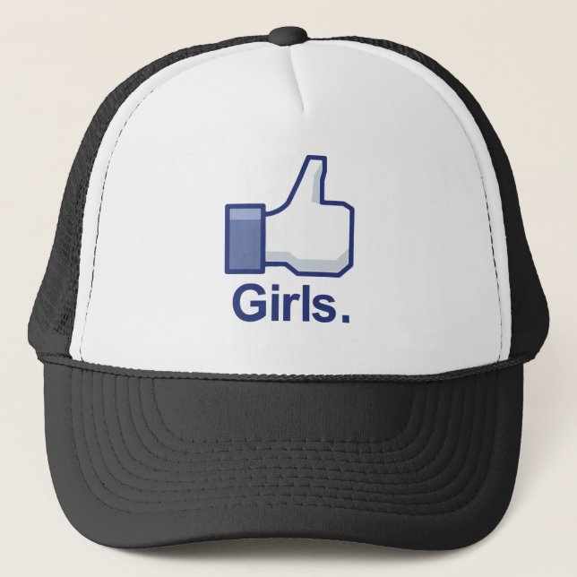 Like Girls Trucker Hat (Front)