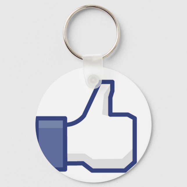 Like Hand - FB Thumbs Up Key Ring (Front)