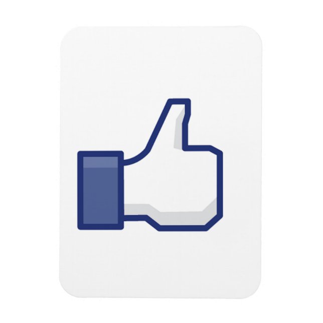 Like Hand - FB Thumbs Up Magnet (Vertical)