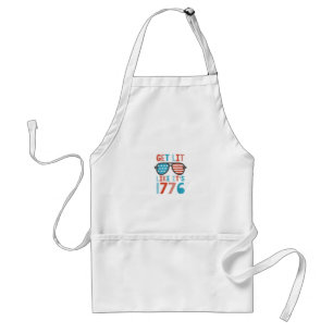Like It's 1776 Funny 4th Of July Party July 4th Te Standard Apron