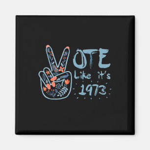 Like It's 1973 Pro Choice Womens Rights Magnet