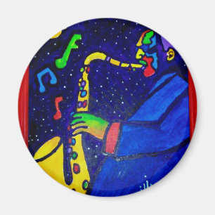 Like Jazz Man by Piliero Magnet