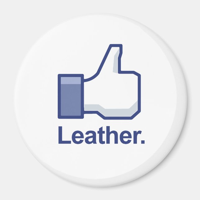 Like Leather Magnet (Front)
