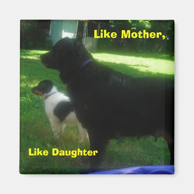 Like Mother, Like Daughter Magnet (Front)