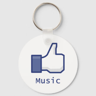 Like Music Key Ring